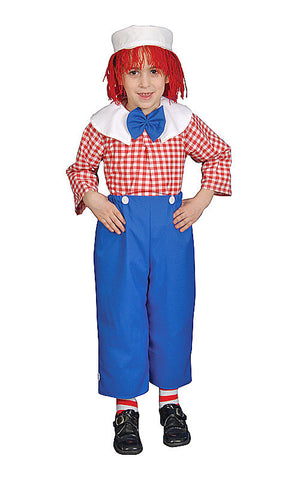 Boys Deluxe Rag Doll Costume - Dress Up America Costumes & Accessories - HalloweenCostumes4U.com - Kids Costumes
