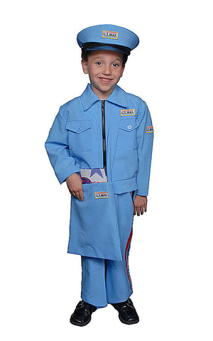 Kids/Toddlers Mail Carrier Costume - Dress Up America Costumes & Accessories - HalloweenCostumes4U.com - Kids Costumes