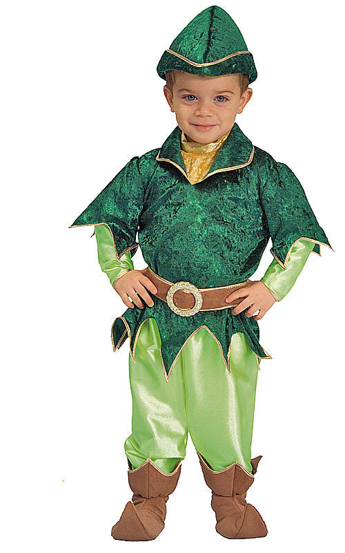 Boys Deluxe Peter Pan Costume - Dress Up America Costumes & Accessories - HalloweenCostumes4U.com - Kids Costumes