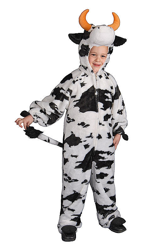 Kids/Toddlers Plush Cow Costume - Dress Up America Costumes & Accessories - HalloweenCostumes4U.com - Kids Costumes