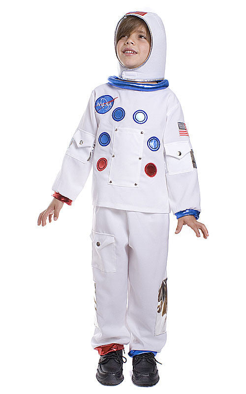Kids/Toddlers NASA Astronaut Costume - Dress Up America Costumes & Accessories - HalloweenCostumes4U.com - Kids Costumes