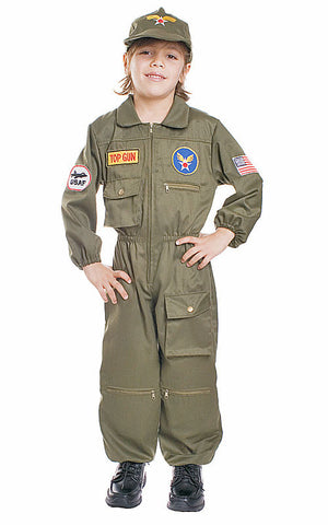 Boys Air Force Pilot Costume - HalloweenCostumes4U.com - Kids Costumes