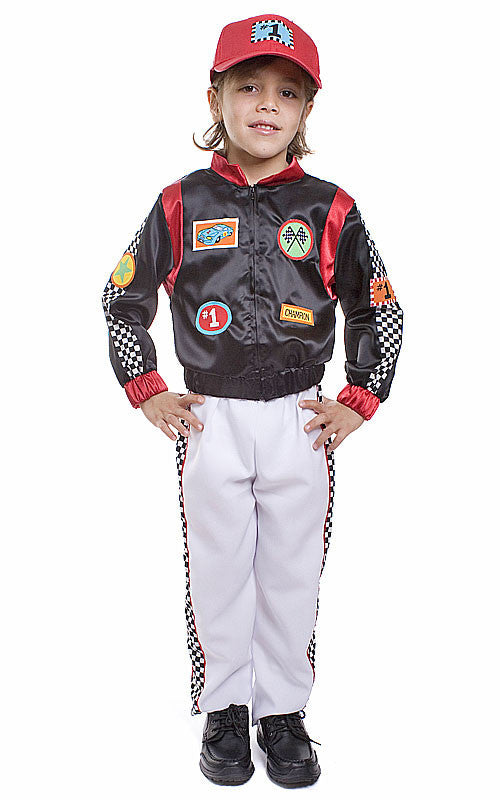 Boys Race Car Driver Costume - HalloweenCostumes4U.com - Kids Costumes