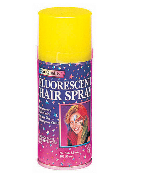 Flourescent Colored Hair Spray - Various Colors - HalloweenCostumes4U.com - Accessories - 8
