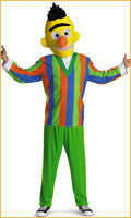 Sesame Street Ernie Costume Tween/Teen/Adult - Disguise Costumes & Accessories - HalloweenCostumes4U.com - Adult Costumes