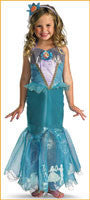 Little Mermaid Costumes Ariel Girls Deluxe - HalloweenCostumes4U.com - Kids Costumes
