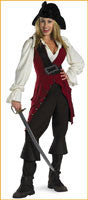 Pirates of the Caribbean Elizabeth Costume - Disguise Costumes & Accessories - HalloweenCostumes4U.com - Adult Costumes