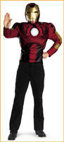 Adult Iron Man Muscle Costume - Disguise Costumes & Accessories - HalloweenCostumes4U.com - Adult Costumes