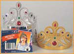 Queens Crown/Tiara - Various Colors - Rubies Costumes & Accessories - HalloweenCostumes4U.com - Accessories