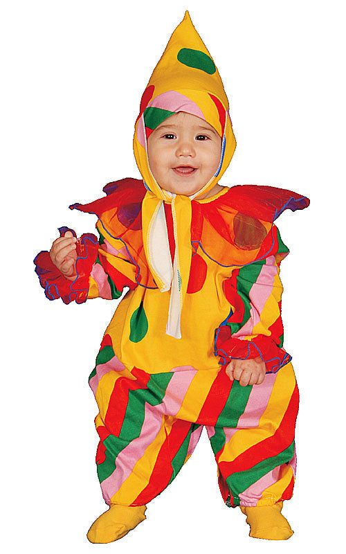 Infants/Toddlers Circus Clown Costume - Dress Up America Costumes & Accessories - HalloweenCostumes4U.com - Kids Costumes