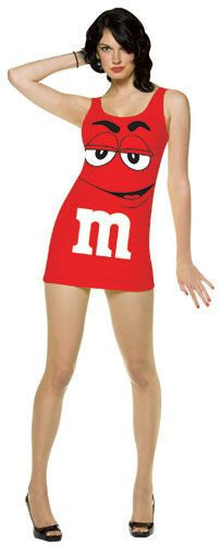 Womens Red M&Ms Tank Dress - Imposta Costumes & Accessories - HalloweenCostumes4U.com - Adult Costumes