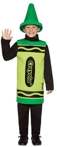 Kids Green Crayola Crayon Costume - HalloweenCostumes4U.com - Kids Costumes