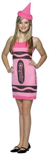 Teens Pink Crayola Crayon Dress - Imposta Costumes & Accessories - HalloweenCostumes4U.com - Adult Costumes
