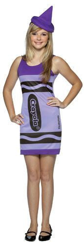 Teens Purple Crayola Crayon Dress - Imposta Costumes & Accessories - HalloweenCostumes4U.com - Adult Costumes