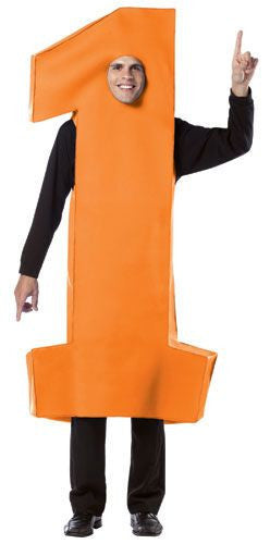 Adults #1 Costume - Various Colors - HalloweenCostumes4U.com - Adult Costumes