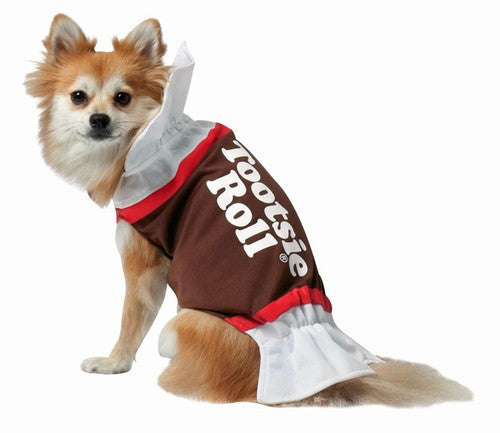 Pets Tootsie Roll Costume - HalloweenCostumes4U.com - Pet Costumes & Accessories