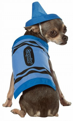 Pets Blue Crayola Crayon Costume - HalloweenCostumes4U.com - Pet Costumes & Accessories