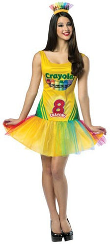 Womens Crayon Box Dress - Imposta Costumes & Accessories - HalloweenCostumes4U.com - Adult Costumes
