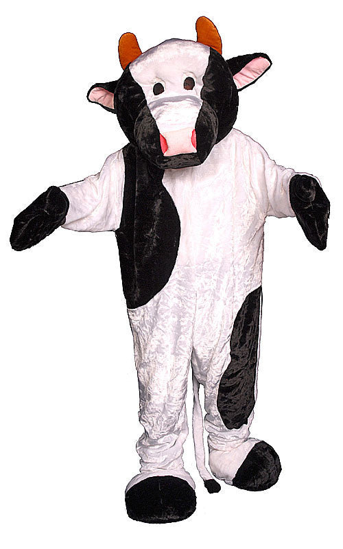 Adults Cow Mascot Costume - Dress Up America Costumes & Accessories - HalloweenCostumes4U.com - Adult Costumes