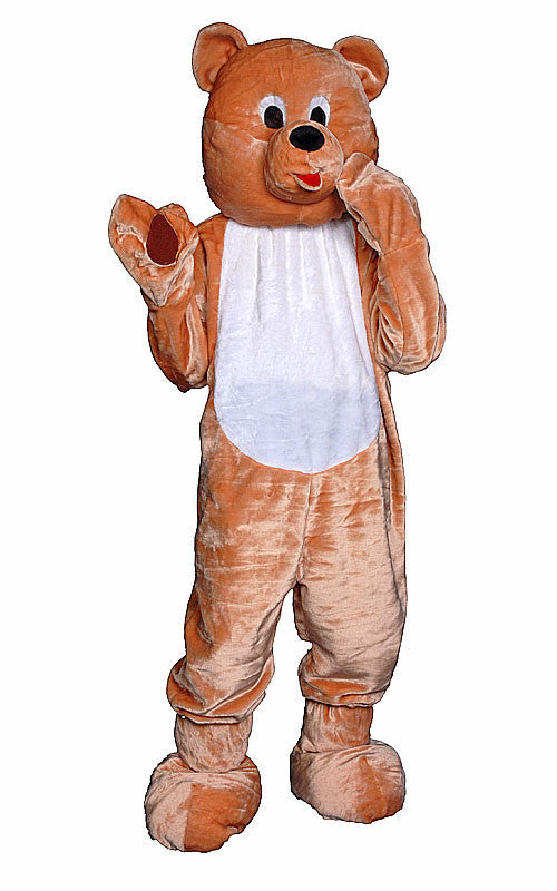 Kids Teddy Bear Mascot Costume - Dress Up America Costumes & Accessories - HalloweenCostumes4U.com - Kids Costumes