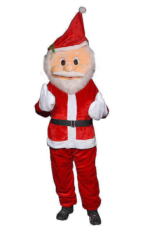 Adults Santa Mascot Costume - Dress Up America Costumes & Accessories - HalloweenCostumes4U.com - Adult Costumes