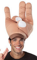 Lewd Shocker Hand Gesture Hat - Imposta Costumes & Accessories - HalloweenCostumes4U.com - Accessories