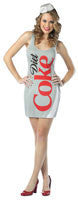 Womens Diet Coke Tank Dress - Imposta Costumes & Accessories - HalloweenCostumes4U.com - Adult Costumes