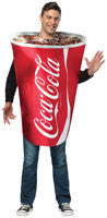 Adults Coca-Cola Cup Costume - Imposta Costumes & Accessories - HalloweenCostumes4U.com - Adult Costumes