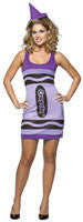 Womens Wisteria Purple Crayola Crayon Tank Dress - Imposta Costumes & Accessories - HalloweenCostumes4U.com - Adult Costumes