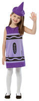 Kids Purple Crayola Crayon Costume - HalloweenCostumes4U.com - Kids Costumes