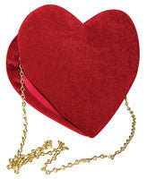 Red Velvet Heart Purse - Imposta Costumes & Accessories - HalloweenCostumes4U.com - Accessories