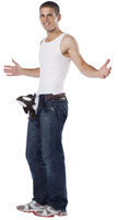 Mens Free Willie Codpiece - Imposta Costumes & Accessories - HalloweenCostumes4U.com - Accessories
