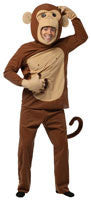 Adults Monkeying Around Costume - Imposta Costumes & Accessories - HalloweenCostumes4U.com - Adult Costumes