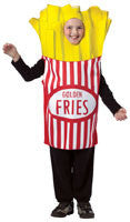 Kids Golden French Fries Costume - Imposta Costumes & Accessories - HalloweenCostumes4U.com - Kids Costumes