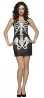 Womens Skeleton Bones Tank Dress - Imposta Costumes & Accessories - HalloweenCostumes4U.com - Adult Costumes
