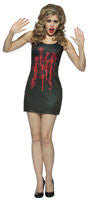 Womens Bullet Hole Tank Dress - Imposta Costumes & Accessories - HalloweenCostumes4U.com - Adult Costumes