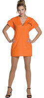 Womens Prison Dress Costume - Imposta Costumes & Accessories - HalloweenCostumes4U.com - Adult Costumes