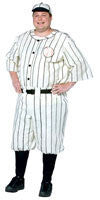 Mens Plus Size Retro Baseball Player Costume - Imposta Costumes & Accessories - HalloweenCostumes4U.com - Adult Costumes