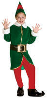 Kids Green & Red Elf Costume - Imposta Costumes & Accessories - HalloweenCostumes4U.com - Kids Costumes