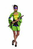 Womens/Teens Donatello Ninja Turtle Costume - Rubies Costumes & Accessories - HalloweenCostumes4U.com - Adult Costumes